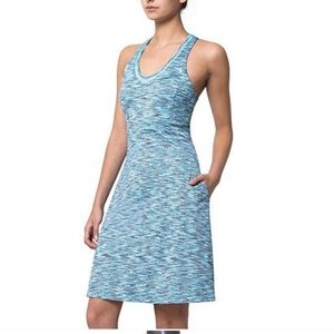 - MPG stretchy padded bra razor back travel/athletic dress with pocke…